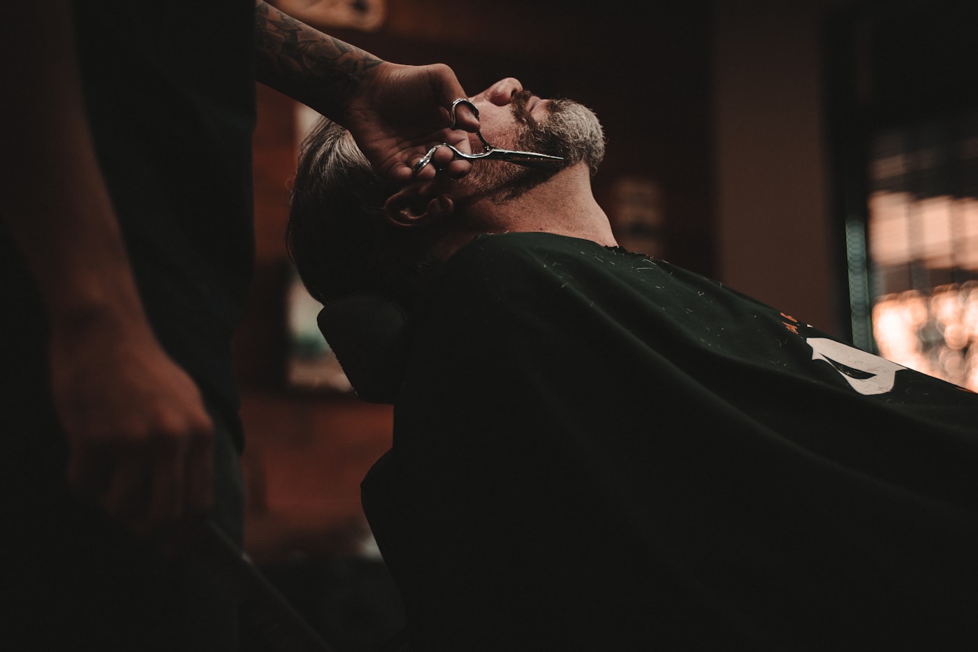 A barber shop.