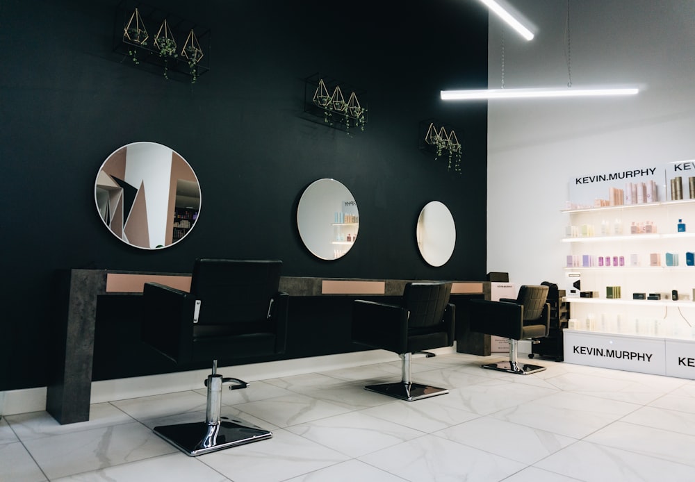 Example mockup: a salon site.